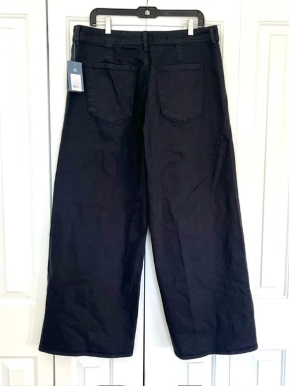 Universal Thread™ Women's High-Rise Wide Leg Jeans - Black Wash Size 16 NWT - Picture 4 of 9